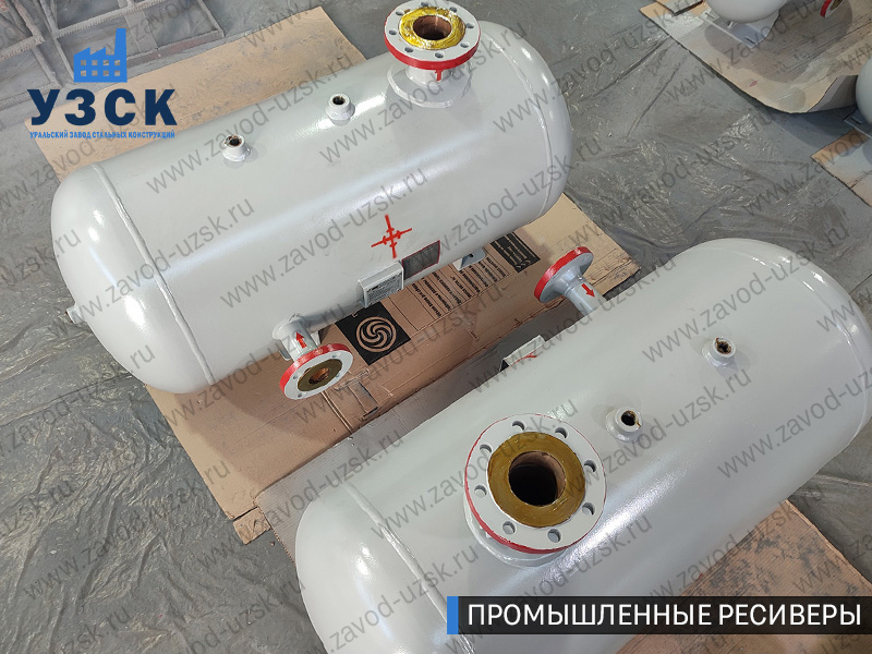 фотография промышленных ресиверовдля газа Кисловодск